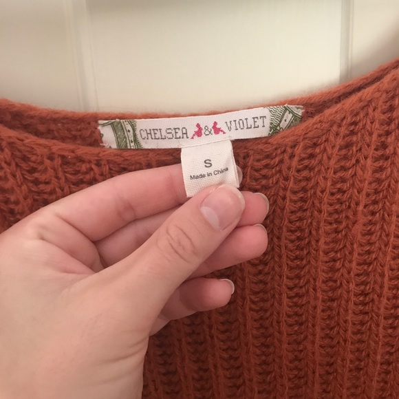 Chelsea & Violet Fringe Sweater - Picture 5 of 7